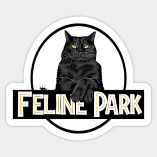 Feline Park Sticker